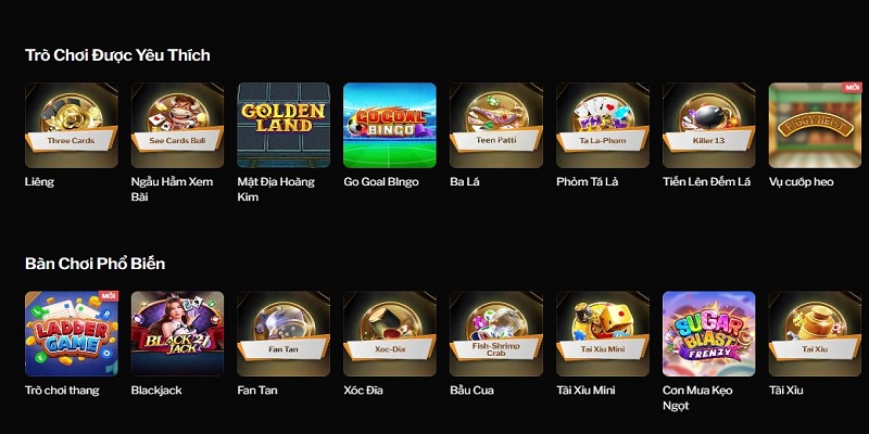 Game giải trí phong phú với nhiều thể loại đa dạng